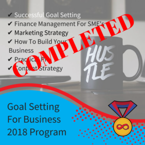 The first of our free business programs is now complete!